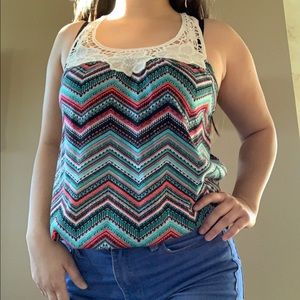 Cute chevron tank top